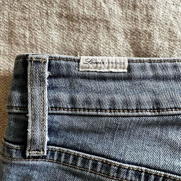 Lovers + Friends Mason Hi-rise Skinny Exposed Button Fly Jeans 25 - Picture 13 of 14